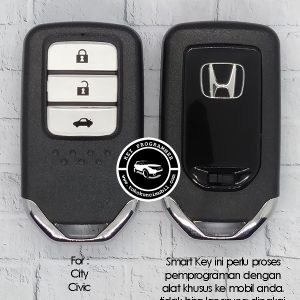 Honda smart key 3 tombol City Civic Kualitas after market