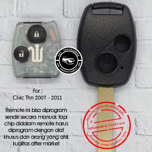 Remote HONDA tombol 2 Civic 2007-2011