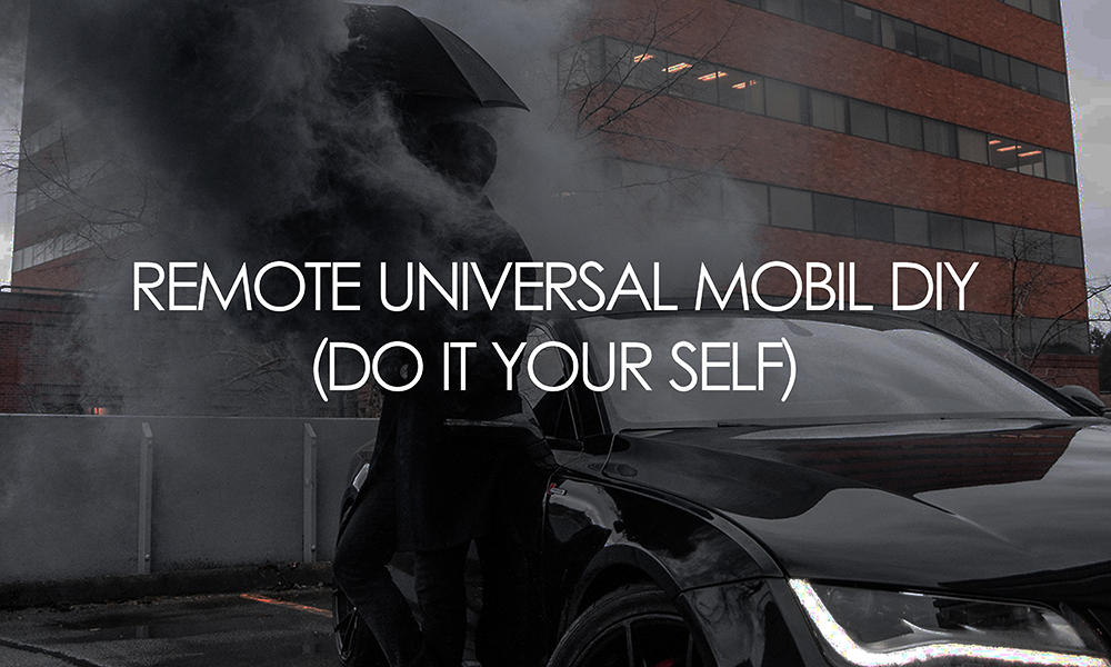 REMOTE UNIVERSAL MOBIL DIY (Do It Your Self)