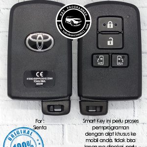 Smart Key Toyota 4 Tombol Sienta Original